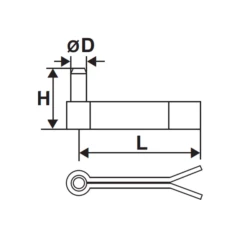Gond à Sceller 2 Lames Pour Volet 50 X 8 Mm Diamètre 20 Mm Torbel 6158204 -Outils Séries Magasin 6139234 2