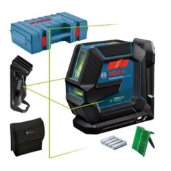 Laser Lignes 4x1,5V Bosch GLL 2-15 G + Accessoires En Coffret - 0601063W02