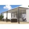 Pergola Adossée CANBERRA Couleur Du Monde 3 X 6 M Toit Incliné - CANBERRA -Outils Séries Magasin AFD 173637
