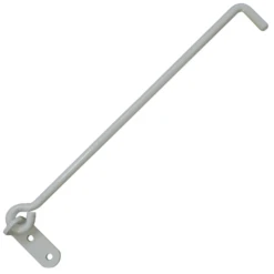 Crochet à Crémaillère Sur Platine Aluminium Blanc Torbel Longueur 500 Mm 7 Crochet à Crémaillère Sur Platine Aluminium Blanc Torbel Longueur 500 Mm -Outils Séries Magasin crochetblanc