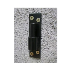 Gond De Volet Sur Platine Percée ING Fixations - Noir - 20 Mm